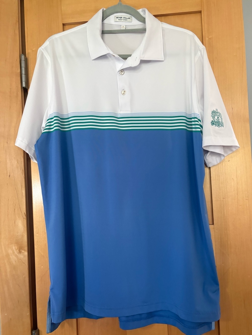 Peter Millar Summer Comfort Minnehaha CC Golf Polo Large